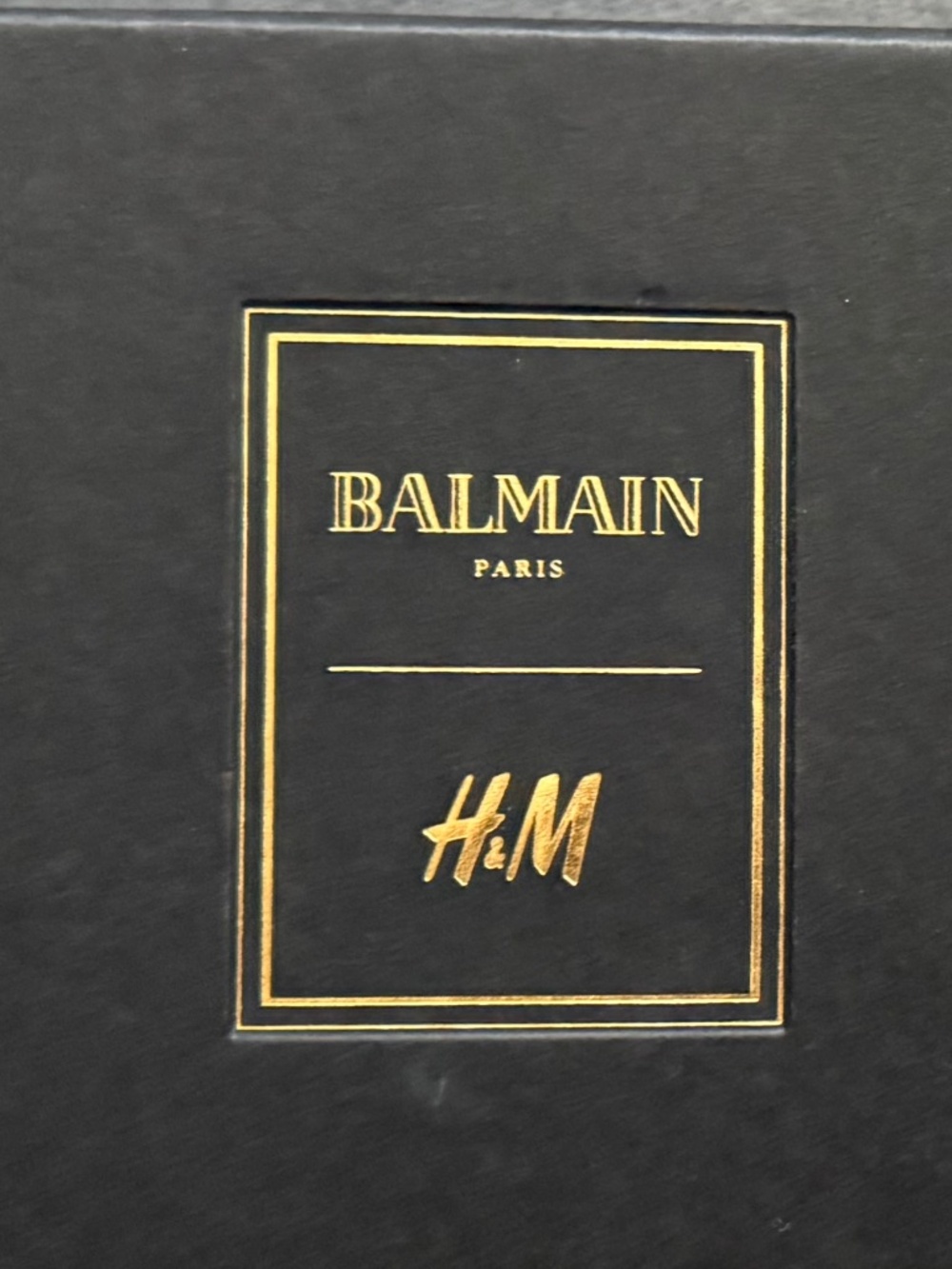 Like New Balmain X HM Gold Cuff Bracelet - Picture 5 of 5